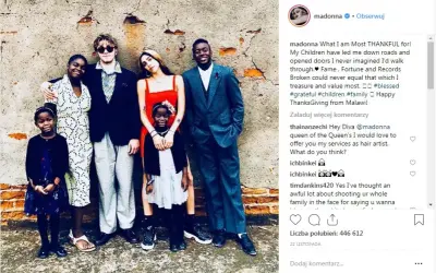 Madonna: Poznaj jej 6 dzieci biologiczne i adoptowane
